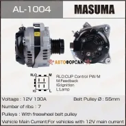 ��������� Masuma, Toyota / 2AZFE (14V/100A) Masuma AL-1004 Masuma AL1004 ����