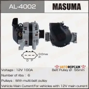 ��������� Masuma, Mazda / LF-VE, LF-VD, L8-DE, L3-VE, L5-VE (12V/100A) Masuma AL-4002 Masuma AL4002 ����