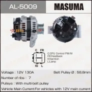 ��������� Masuma, Honda / K20A6, K20A8, K20Z2, K24Z4 (12V/100A) Masuma AL-5009 Masuma AL5009 ����