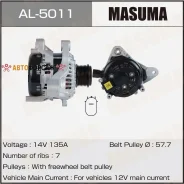 ��������� Masuma, Honda / K24Z, K24W (14V/130A) Masuma AL-5011 Masuma AL5011 ����