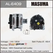 ��������� Masuma, AUDI / AXX, BPY, BWA, CCTA, CCZA (14V/180A) Masuma AL-E409 Masuma ALE409 ����