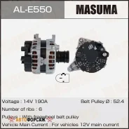 ��������� Masuma, Mercedes-BENZ / M 274, M 264, M 270 (14V/190A) Masuma AL-E550 Masuma ALE550 ����