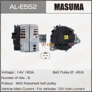 ��������� Masuma, Mercedes-BENZ / OM 651, M 276 (14V/180A) Masuma AL-E552 Masuma ALE552 ����