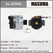 ��������� Masuma, Mercedes-BENZ / M276.821 (14V/200A) Masuma AL-E566 Masuma ALE566 ����