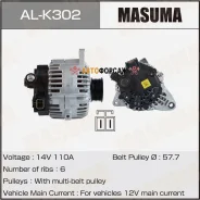 ��������� Masuma, Hyundai / G6BA, G6BV (14V/110A) Masuma AL-K302 Masuma ALK302 ����
