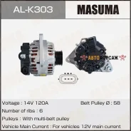 ��������� Masuma, Hyundai / G4NA (14V/120A) Masuma AL-K303 Masuma ALK303 ����