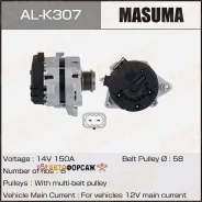 ��������� Masuma, KIA / G4ND, G4KD, G4NC (14V/150A) Masuma AL-K307 Masuma ALK307 ����