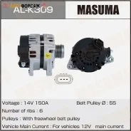 ��������� Masuma, Hyundai / D4HA (14V/150A) Masuma AL-K309 Masuma ALK309 ����