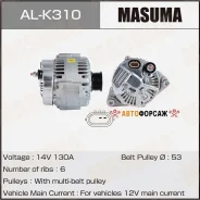 ��������� Masuma, Hyundai / G6DB (14V/130A) Masuma AL-K310 Masuma ALK310 ����