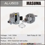 ��������� Masuma, FORD / YVDA, YTMA, R9MA (14V/150A) Masuma AL-U503 Masuma ALU503 ����