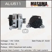 ��������� Masuma, OPEL / A14NET (14V/120A) Masuma AL-U511 Masuma ALU511 ����