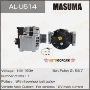 ��������� Masuma, FORD / Gbvajqj, ENQJ, ENQW (14V/150A) Masuma AL-U514 Masuma ALU514 ����