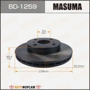 ���� ��������� Masuma, front Toyota Corolla AE100, AE114 91-02 [��.2] Masuma BD-1259 Masuma, �������� BD1259 ����