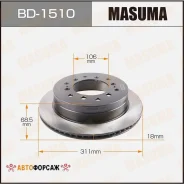 ���� ��������� Masuma, rear Toyota LAND Cruiser / KDJ90L Masuma BD-1510 Masuma, ������ BD1510 ����