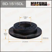 ���� ��������� Masuma, ��������������� rear Toyota LAND Cruiser Prado / GDJ150L LH Masuma BD-1515DL Masuma, ����� ������ BD1515DL ����