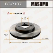 ���� ��������� Masuma, front Nissan AD, AD Expert/ VY12 06- [��.2] Masuma BD-2107 Masuma, �������� BD2107 ����