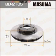 ���� ��������� Masuma, front Nissan Teana, Primera / J31, P12 01-08 [��.2] Masuma BD-2105 Masuma, �������� BD2105 ����