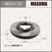 ���� ��������� Masuma, front Nissan Safari, Patrol / Y61 Masuma BD-2112 Masuma, �������� BD2112 ����
