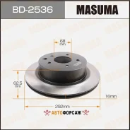 ���� ��������� Masuma, rear Nissan X-Trail / T30, T31 [��.2] Masuma BD-2536 Masuma, ������ BD2536 ����