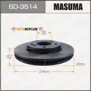���� ��������� Masuma, front Mitsubishi Airtrek, Lancer / CU4W, CY4A [��.2] Masuma BD-3514 Masuma, �������� BD3514 ����