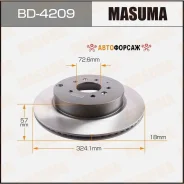 ���� ��������� Masuma, rear Mazda CX-9 / TB#9# Masuma BD-4209 Masuma, ������ BD4209 ����