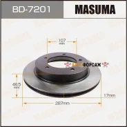 ���� ��������� Masuma, front Suzuki Jimny 98- [��.2] Masuma BD-7201 Masuma, �������� BD7201 ����