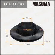 ���� ��������� Masuma, front BMW 3-Series (E90) [��.2] Masuma BD-E0163 Masuma, �������� BDE0163 ����