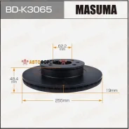 ���� ��������� Masuma, front Hyundai GETZ [��.2] Masuma BD-K3065 Masuma, �������� BDK3065 ����