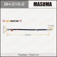 ����� ��������� Masuma T- /front/ Corolla #E10#, #E110, 111 LH Masuma BH-316-2 Masuma, ����� �������� BH3162 ����