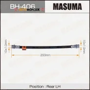 ����� ��������� Masuma Mz- /rear/ Demio DW3W LH Masuma BH-406 Masuma, ����� ������ BH406 ����