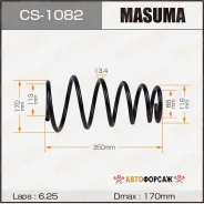 ������� �������� Masuma rear Camry ACV40 2006- Masuma CS-1082 Masuma, ������ CS1082 ����