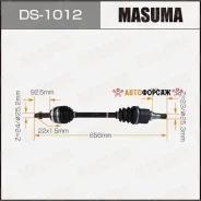 ������ � ����� Masuma, Toyota VITZ, Probox / NCP10, NCP51 LH Masuma DS-1012 Masuma, ����� DS1012 ����