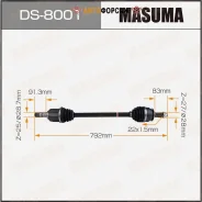������ � ����� Masuma, Subaru Forester, XV / S12, GP7 Masuma DS-8001 Masuma DS8001 ����