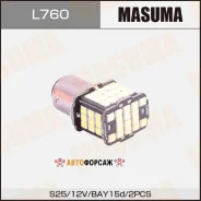 ����� ������������ Masuma LED BAY15d 12V/21+5W SMD �������������� (�������� 2��) Masuma L760 Masuma L760 ����