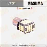 ����� ������������ Masuma LED BA15s 12V/21W SMD �������������� (�������� 2��) Masuma L751 Masuma L751 ����