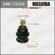 ������� ����� Masuma front low Mitsubishi Chariot/ D02W, D03W, D05W Masuma MB-7232 Masuma, �������� MB7232 ����
