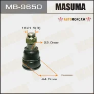 ������� ����� Masuma front low Mazda Bongo Friendee / SGEW Masuma MB-9650 Masuma, �������� MB9650 ����