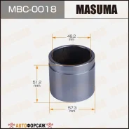 ������� ���������� �������� d-57.3 Masuma, P575103 front Masuma MBC-0018 Masuma, �������� MBC0018 ����