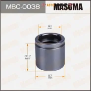 ������� ���������� �������� d-57 Masuma, P575501 front Masuma MBC-0038 Masuma, �������� MBC0038 ����