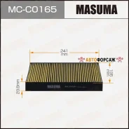 �������� ������ Masuma Exeed TXL, VX 19- (1/40) Masuma MC-C0165 Masuma MCC0165 ����