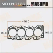 ��������� ������� ����� Masuma, 2�-T, �������������� (������-���������) ������� 1,45 �� (1/10) Masuma MD-01013S Masuma MD01013S ����