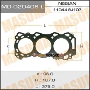 ��������� ������� ����� Masuma, VQ35DE, ����������� (������-���������) ������� 0,60 �� LH (1/10) Masuma MD-02040SLH Masuma MD02040SLH ����