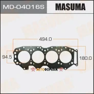 ��������� ������� ����� Masuma, WL, ����������� (������-���������) ������� 1,10 �� (1/10) Masuma MD-04016S Masuma MD04016S ����
