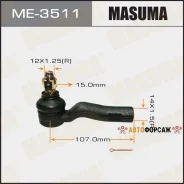 ���������� ������� ���� Masuma Toyota MARK II, Chaser, Cresta / 90, 100 92-01 Masuma ME-3511 Masuma ME3511 ����
