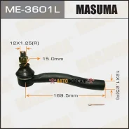 ���������� ������� ���� Masuma Toyota Probox, VITZ / NCP5#, SCP10, NCP10 99-14 LH Masuma ME-3601L Masuma, ����� ME3601L ����
