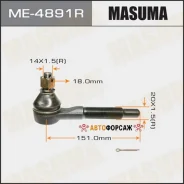 ���������� ������� ���� Masuma Nissan Safari / Y61 97-07 RH Masuma ME-4891R Masuma, ������ ME4891R ����