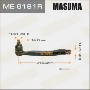 ���������� ������� ���� Masuma Honda Accord / CB1, CB2, CB3, CB4 89-97 RH Masuma ME-6181R Masuma, ������ ME6181R ����