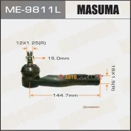 ���������� ������� ���� Masuma Toyota Ipsum/ ACM21, ACM26 01-09 LH Masuma ME-9811L Masuma, ����� ME9811L ����