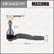 ���������� ������� ���� Masuma Mercedes-BENZ C-Class (W205) RH Masuma ME-E4007R Masuma, ������ MEE4007R ����