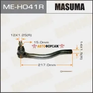 ���������� ������� ���� Masuma Honda Odyssey/RA6 Masuma ME-H041R Masuma MEH041R ����